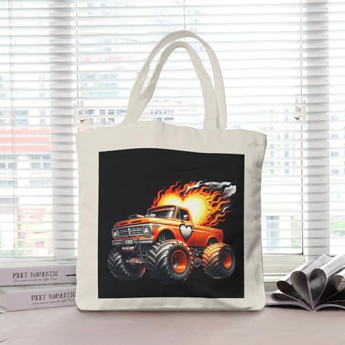 Canvas Tote Bag for Women Weekender Travel Bags Reusable Grocery Bags with Handles Aesthetic Shoulder Tote4
