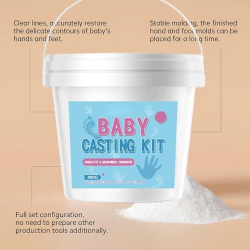 Kit d'empreinte main bébé pour immortaliser ses traces de pas facilement - 5