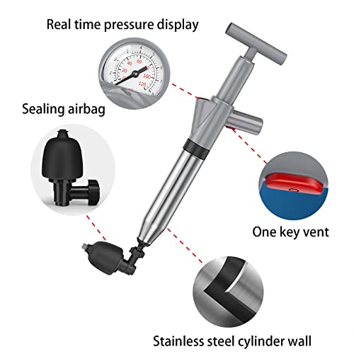 Moozies Toilet Plunger, Plungers For Bathroom, Plumbing Tools, Snake Drain Clog Remover thumb #1