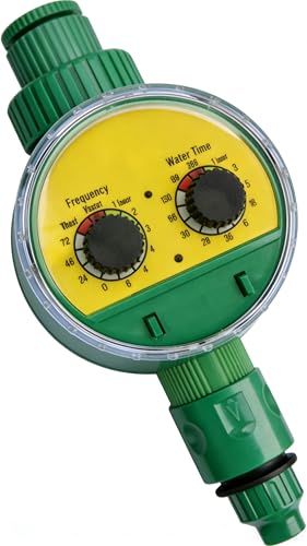 Válvula de Riego con Dos Selectores - Programador de riego automático Inteligente,...