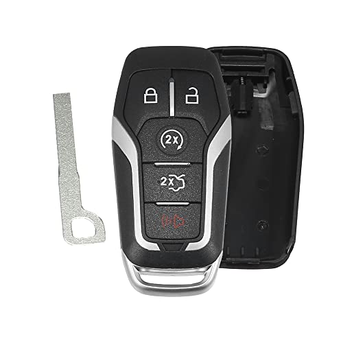 Coque de clé intelligente à 5 boutons pour Ford F150 et Explorer 2015-2017