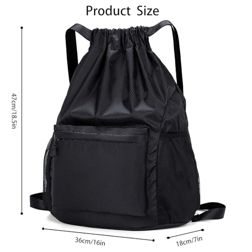 Drawstring Gym Backpack with Code T2HE6FKS - $14.99 - Image 2