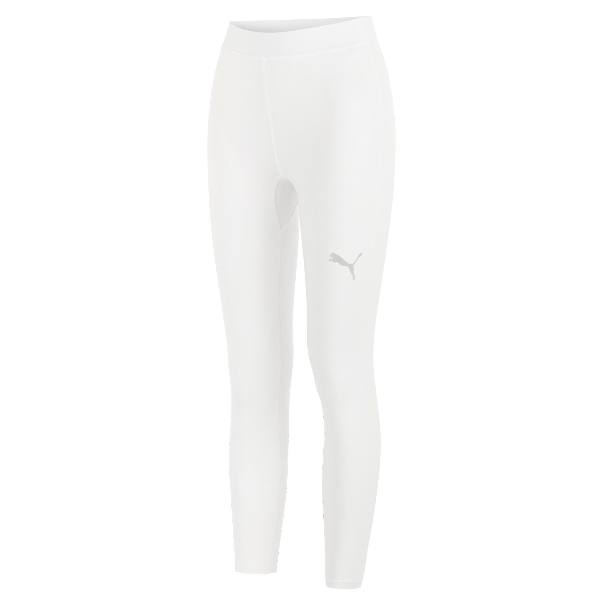 Puma Men's Liga Baselayer Long Tight Legging - White Puma White - XL