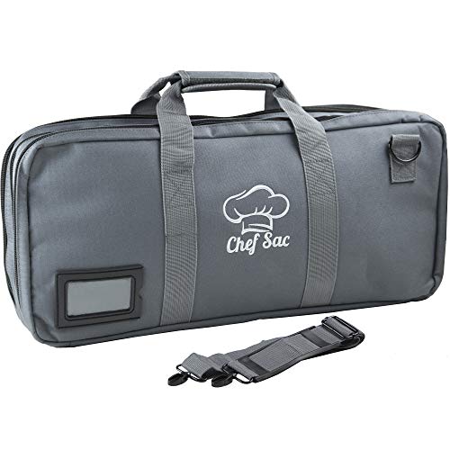 Chef Knife Case Bag | 3 Large Compartments For Knives and Tools |