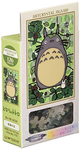 126-piece jigsaw puzzle My Neighbor Totoro main Art Crystal Jigsaw Tsukamori (10x14.7cm)