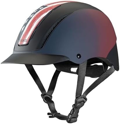 Troxel Spirit Full Coverage Horse Riding Helmet, Low-Profile Adju...