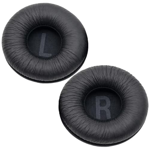 Ebksqs 2PCS Coussinets d’Oreille en Mousse pour Casque T500BT – Housse de Remplacement Confortable – T450BT/T510BT Compatible – Noir