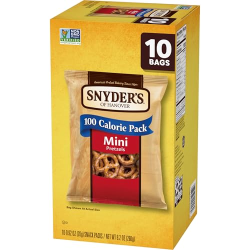 Image of Snyder's of Hanover Mini Pretzels, 10 Count 0.92 Oz