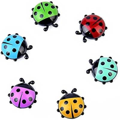 Meet-shop, Mini Imanes de Nevera,Imanes de Ladybug Frigorífico Set de 6 Imanes de Animales para Nevera para Pizarra Blanca y Nevera Decorativo | Ya disponible en tu tienda friki favorita! En mundofriki.es!