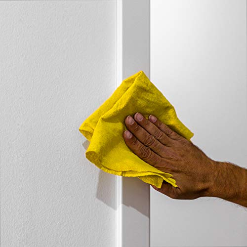 Staubschutztür Bautür mit Magnetverschluss zum Schutz vor Staub Tür Folie Staubwand aus atmungsaktivem Vlies, Abdeckfolie für Maler Trockenbau Umbau und Renovierung inkl. 5m Klebeband