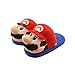 Zapatillas de Super Mario de peluche Mario Luigi Cartoon Indoor Home Warm Shoes