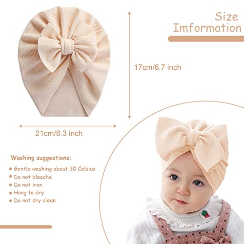 Happy Cherry 5 Pcs Cappello Turbante Neonati