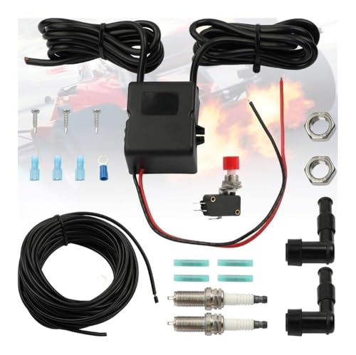 Kit double lance-flammes universel H9EE complet pour échappement de camion - 3