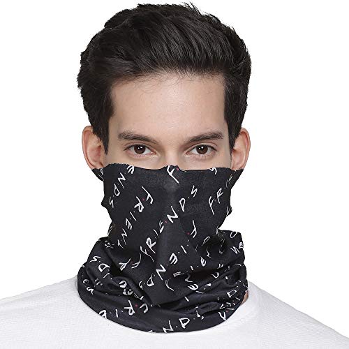 Image of Free Authority Men's Polyester Neck Gaiter (8905030175990 Black Free Size)