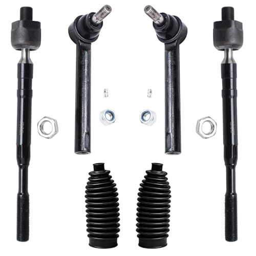 Image of Detroit Axle - Front 12pc Control Arms Kit for 2003-2004 Nissan Murano, 2 Lower Control Arms w /Ball Joints 4 Tie Rods 4 Front and Rear Sway Bars 2 Boots & Bellows Replacement