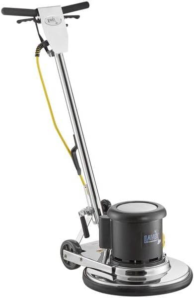 Commercial Floor Machine, 17 Inch, 175 RPM, Single Speed, with Pad Driver and Brushes