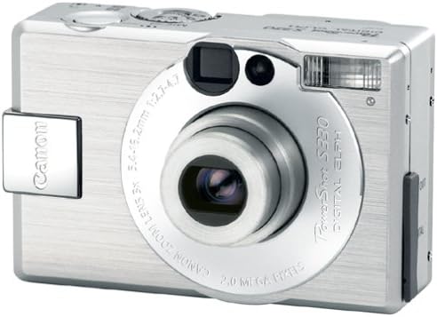 Canon PowerShot S330 2MP Digital ELPH Camera w/ 3x Optical Zoom (Renewed) - Image 1 of 5