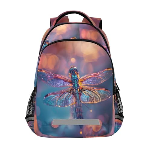 Sac à dos d'étudiant Dragonfly Shine cartable enfants mixte