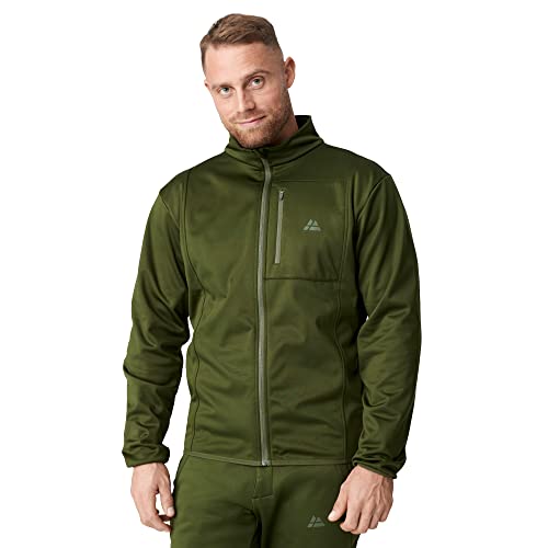 DESIGN ACCATTIVANTE: Le nostre giacche hanno un design a collo alto e un orlo elastico per protezione, comfort e vestibilità ottimale. I dettagli riflettenti forniscono visibilità al buio. La tasca posteriore e quella sul petto ti permettono di riporre in modo sicuro i tuoi oggetti essenziali. Trova i pantaloni abbinati nel nostro brand store