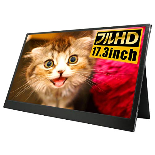 Amazon.co.jp: モバイルモニター フルHD 17.3インチ 3年保証 WT