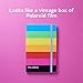 Polaroid Notebook: (Blank Journal Featuring Vintage Instant Camera Packaging Artwork, Sketchbook with Rainbow-Striped Cover Design)