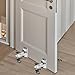BYGOVICE 2 Pcs Door Dolly, Door Installation Tool, Installation Kit with Wheels for Doors 1.375 to 2.25 Inches Thick, Suitable for Bifold Doors, Steel Frame Doors, Fire-Rated Doors