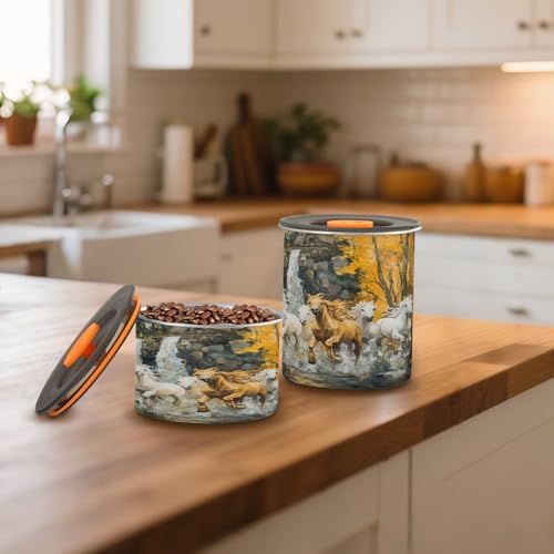 Contenedor hermético acero inoxidable para café 17oz miniatura 7