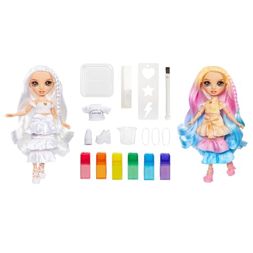 Muñeca Rainbow High Watercolor & Create Fashion DIY miniatura 2