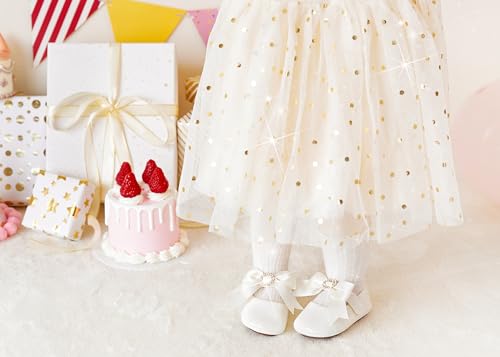 Image of PHIRAMIN Toddler Girl Mary Jane Dress Shoes-Little Girl School Uniform Shoes for Wedding Party