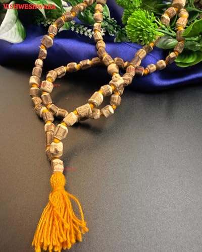 Image of Tulsi Mala 108+1 Beads Original |Natural Holy Basil | Japa Mala for Mantra Chanting and Wearing