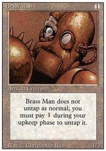 Magic: the Gathering - Brass Man - Revised Edition
