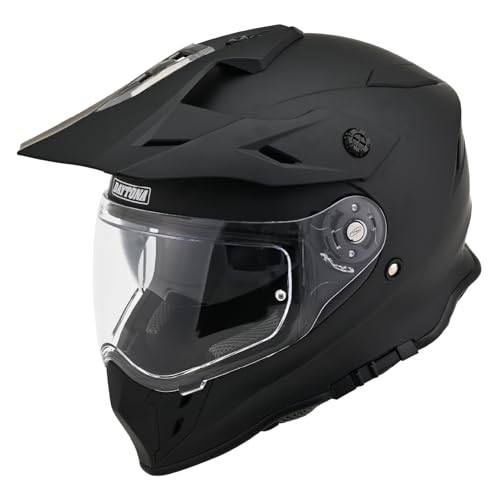 デイトナ(Daytona) バイク用 ヘルメット オフロード SG規格 ABS+ 61114 DN008OF ADV-Xヘルメット DAYTONA(デイトナ) マットブラック色