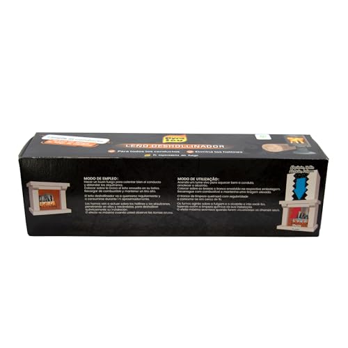 Miniatura 3 de Pyro Feu 24777-12 Leño Deshollinador Chimeneas Pefc