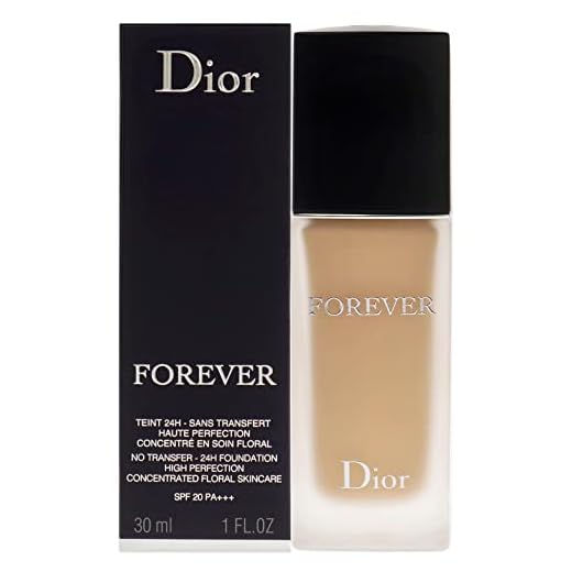 DIOR, Dior Forever Foundation 24H Base de maquillaje mate nº 3 neutro, 30 ml