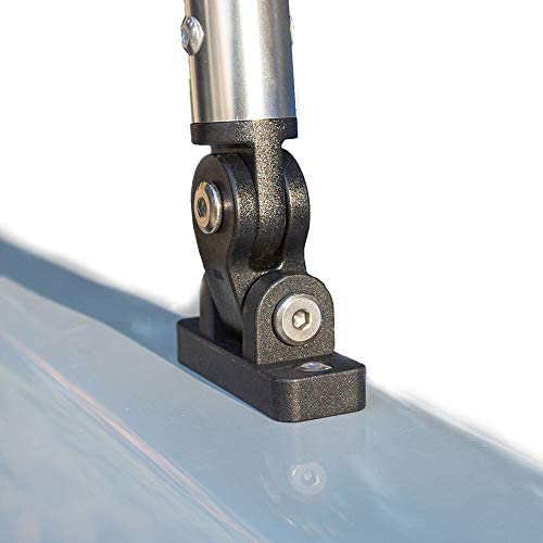 Eevelle Rear Support Poles, Set Of 2, Aluminum Tubes And Stainless Steel Mounting Hardware, Foldable, 32" Poles (Fits 46" Frame), Mounting Hardware Included, Easy Installation #TOP5