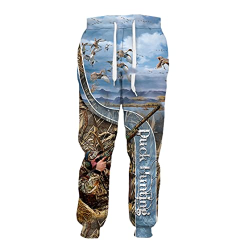 Pantalon de jogging Harajuku imprimé 3D unisex style hip-hop en taille 3XL