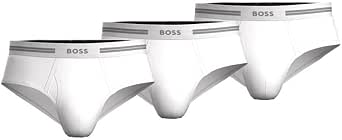 BOSS Men's Classic Cotton Briefs 3 Pack