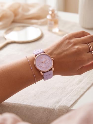 Image of Shocknshop Analog Women Watches Ladies Rose Gold Round Dial Metal Strap Wrist Watch for Woman and Girls -WCH196