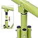 ZENY Swivel Teeter Totter Seesaw for Kids Outside, Sit and Spin See Saw 360 Degree Rotation, Adjustable Length, Outdoor Play Equipment