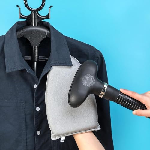 Image of OWNAIR Turbo Garment Steamer, steam iron for clothes, easy vertical horizontal steaming, Steamer for clothes, 24g /min high steam 1800 Watt, 130 ml, 15-sec Fast Heating (GS:0072)