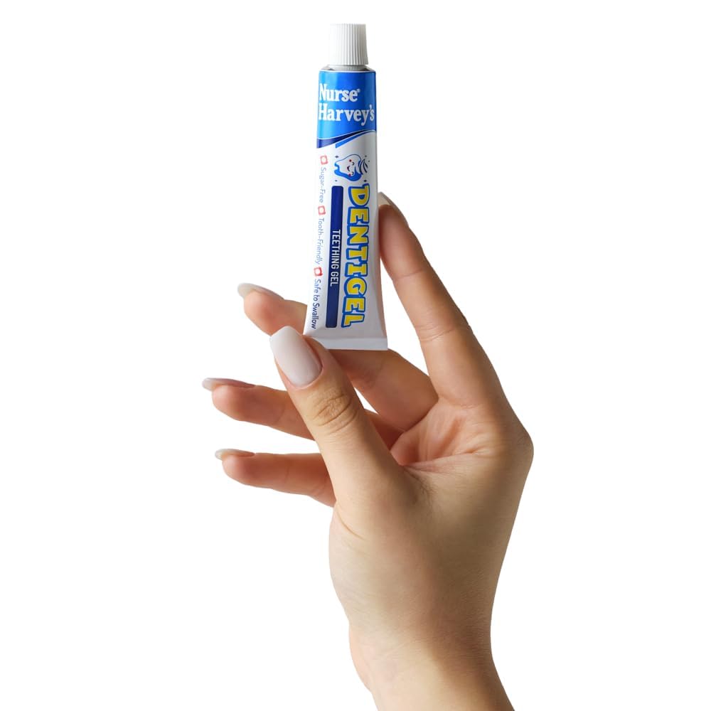 Nurse Harvey's Dentigel de 15 g para bebés a partir de 3 meses, ayuda a aliviar los síntomas de la dentición