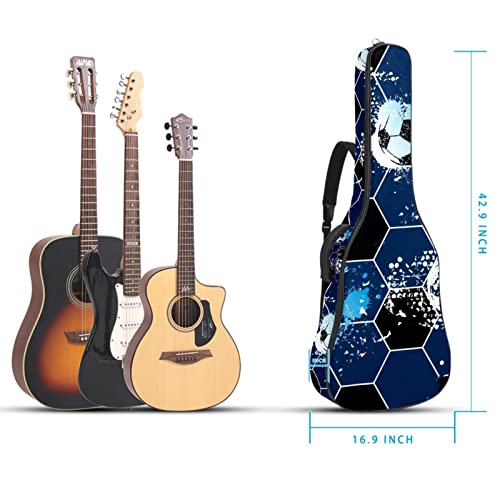 Hondank Housse de transport étanche pour guitare avec bandoulière réglable et tête de cerf sur gemotrique, Multicolore… - Les Beatles, Paul McCartney, John Lennon, RIngo Starr, George Harrison Hondank Housse de transport étanche pour guitare avec bandoulière réglable et tête de cerf sur gemotrique, Multicolore… – Image 6