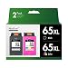Valuetoner Remanufactured Ink Cartridges Replacement for HP 65XL 65 XL N9K04AN for Envy 5055 5052 5058 DeskJet 3755 2655 3720 3722 3723 3752 3758 2652 2624 High Yield (1 Black, 1 Color)