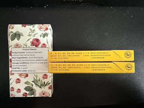 YFIONE-Herbal Cigarettes, Tobacco Free, Nicotine Free, 2 Packs-40 Smokes