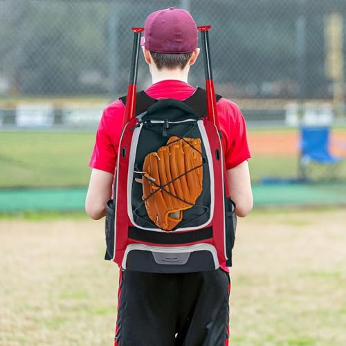Bolsa de béisbol juvenil ideal para entrenamientos diarios y torneos de fin de semana 3