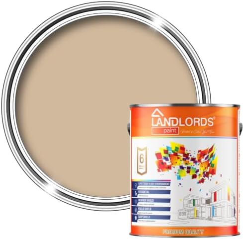 Landlords Weather Shield Smooth Masonry Paint | Storm Proof, Scrub Resistance & Waterproof | Weatherproof Technology Designed With Acrylic Resin For Ultimate Protection 2.5L Sage Green