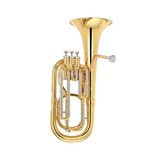 Kaizer Baritone Horn 2000 Series B Flat Bb Gold Lacquer BRH-2000LQ