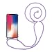 Produktbild JMstore Handykette Schutzhülle kompatibel mit Huawei Mate 20X Kordel Necklace Schnur TPU Silikon.Stylische Kette/Halsband Lanyard