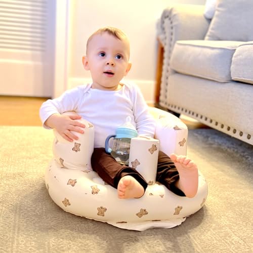 image for Mink Baby Inflatable Seat For Babies 3-36 Months, Built In Air Pump In