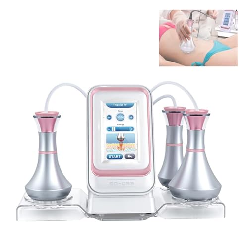 80K Radiofrecuencia CavitacióN Producto De Belleza, Dispositivobelleza AnticelulíTico,Radiofrecuencia Facial Corporal,Equipo De Radiofrecuencia Tripolar Con 3 Cabezales, Mejora El Cuerpo Compacto